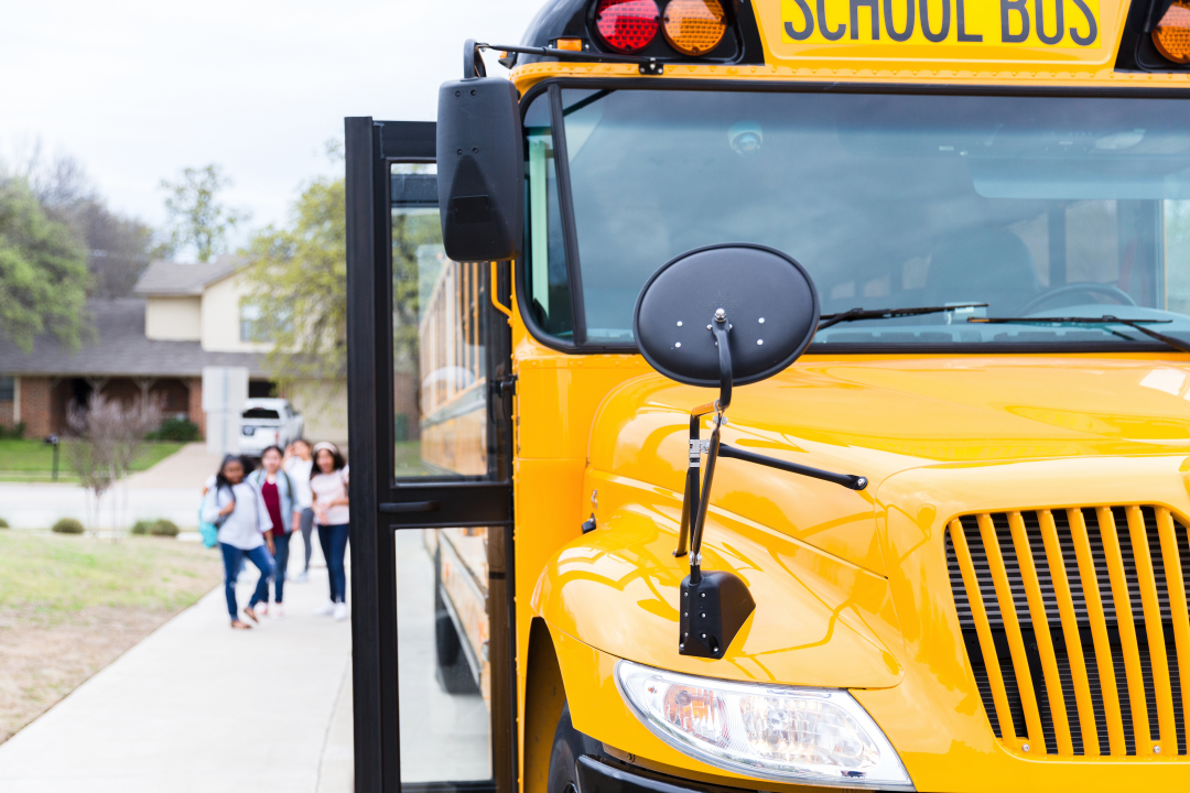 Photo of a yellow bus