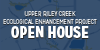 Upper Riley Creek Ecological Enhancement_Open House_2023_News Graphic_v1.1