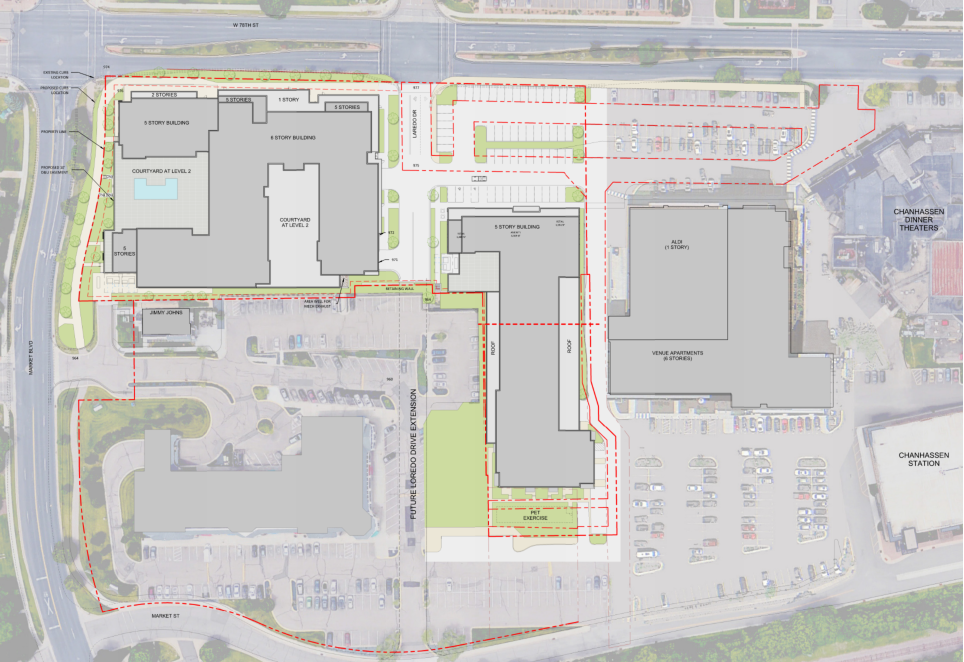 Roers Downtown Project_2024_Overhead Site Plan